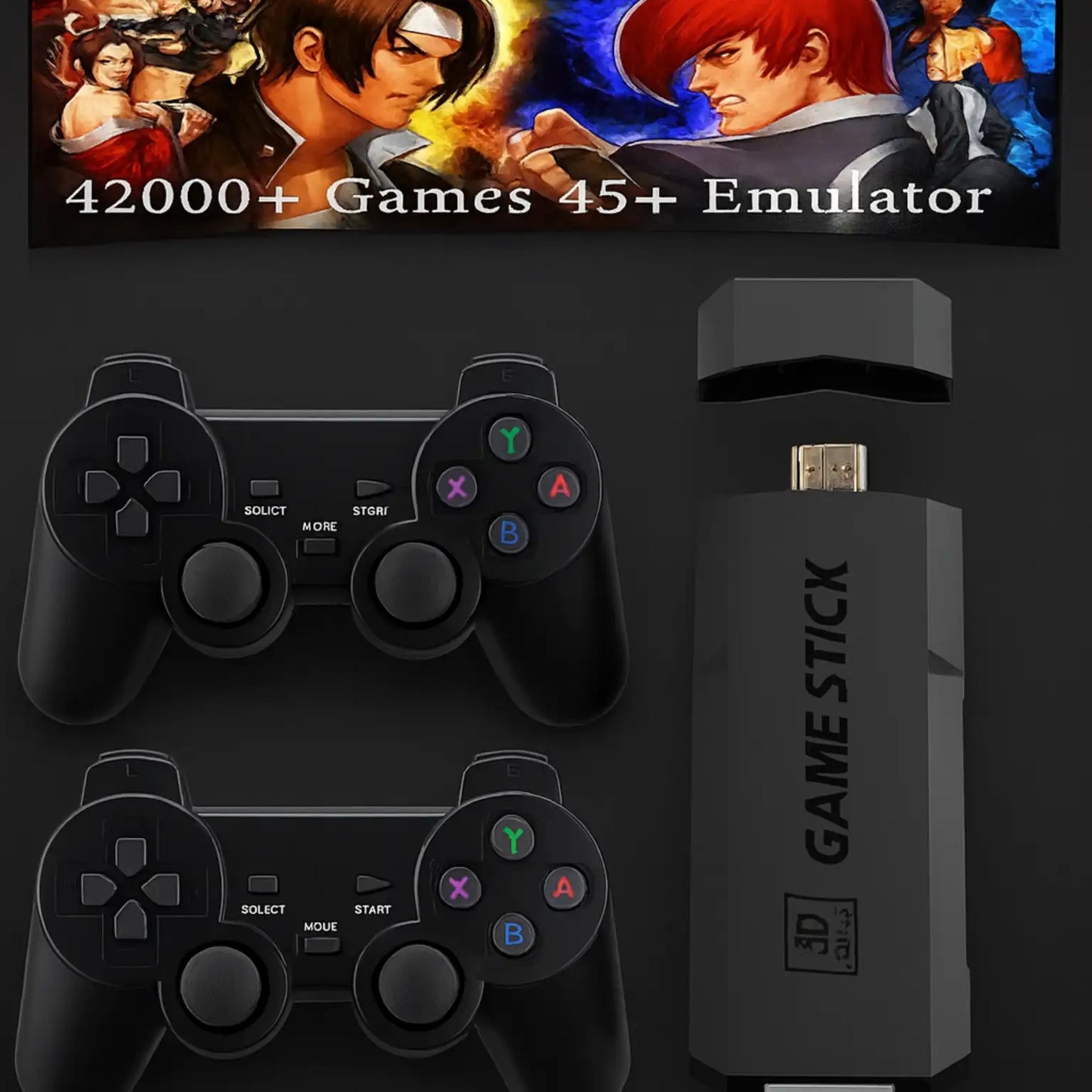 Consola Video Juego Retro Game Stick X2 4K – 128GB