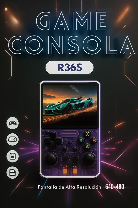 Consola Retro R36S Portátil