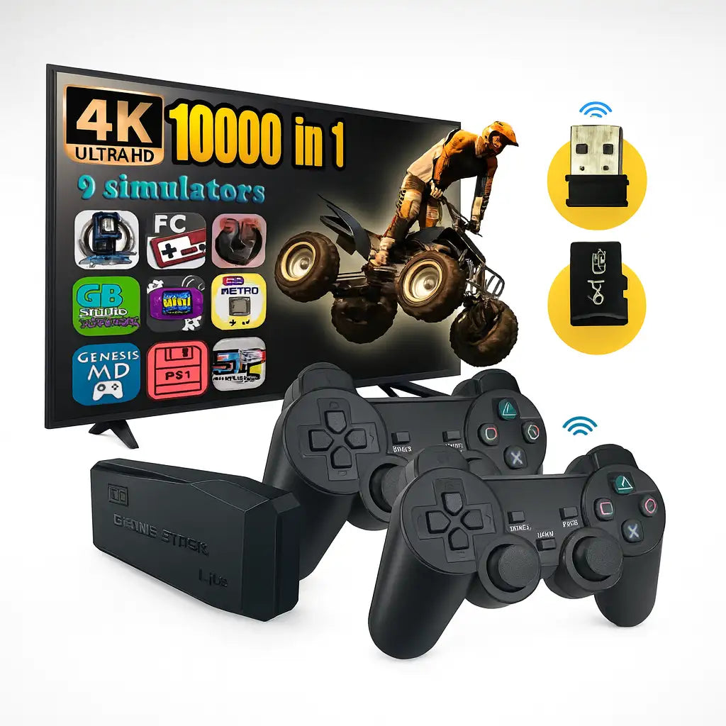 CONSOLA VIDEO JUEGO GAME STICK 64G
