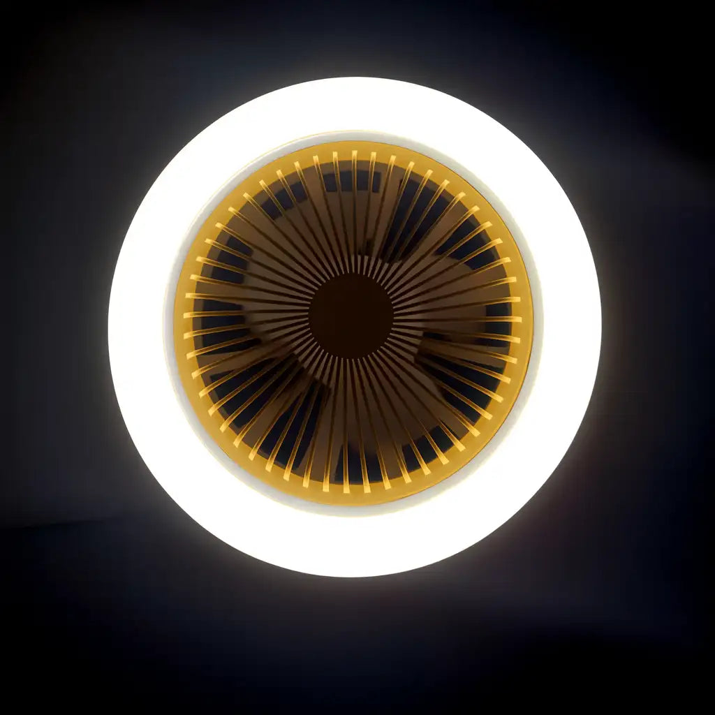 Ventilador de Techo Con Luz Led y Control